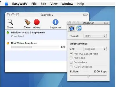 EasyWMV 1.2.2 Full for Mac OS