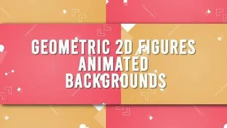 2D Geometric Shapes Animated Backgrounds 1351632