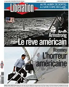 Libération du Lundi 27 Aout 2012