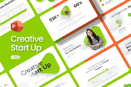 Creative Startup PowerPoint Template