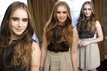 Lily Collins - Armando Gallo Portraits in Beverly Hills 2011