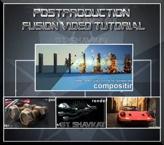 3D Video Tutorial - Postproduction Fusion