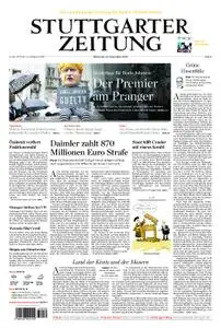 Stuttgarter Zeitung Stadtausgabe (Lokalteil Stuttgart Innenstadt) - 25. September 2019