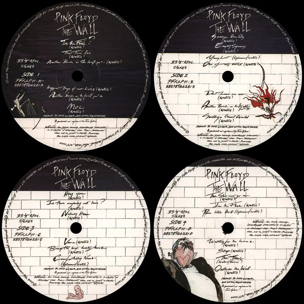 Pink Floyd - The Wall (1979) [2016, Remastered, Vinyl Rip 16/44 & mp3