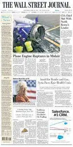 The Wall Street Journal - April 18, 2018