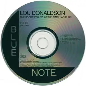 Lou Donaldson - The Scorpion: Live at the Cadillac Club (1970) {Blue Note CDP 531876 rel 1995 Rare Groove}