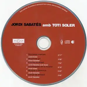 Jordi Sabates i Toti Soler - Jordi Sabates amb Toti Soler (1973) {Picap ‎910694-02 rel 2008}