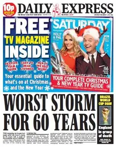 Daily Express - 7 Saturday December 2013