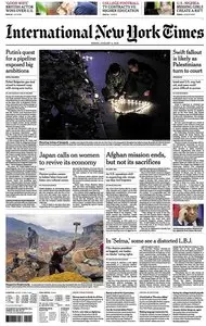 International New York Times - Friday, 2 January 2015