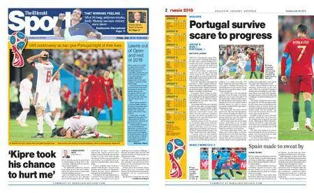 The Herald Sport (Scotland) – June 26, 2018
