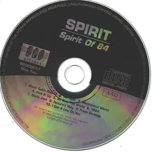 Spirit - Future Games (1977) & Spirit Of '84 (1984)