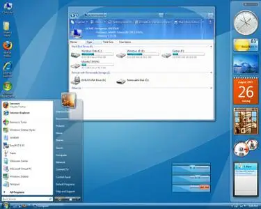 Indigo Theme for Windows Vista