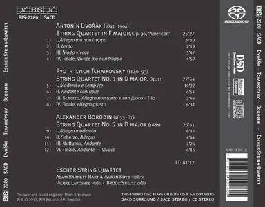 Escher String Quartet - Dvořák: String Quartet No. 12; Tchaikovsky: String Quartet No. 1; Borodin: String Quartet No. 2 (2018)