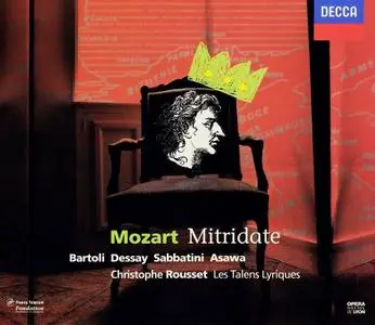 Christophe Rousset, Les Talens Lyriques, Giuseppe Sabbatini, Natalie Dessay, Cecilia Bartoli -  Mozart: Mitridate [1999]