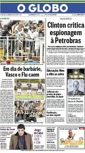 Jornal O Globo - 9 de dezembro de 2013 - Segunda