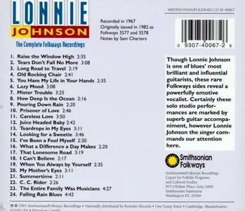 Lonnie Johnson - The Complete Folkways Recordings - 1967 (1993) 