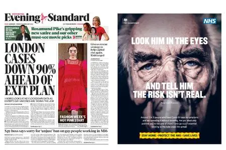 London Evening Standard – February 19, 2021