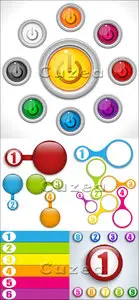 Vector - Buttons colors