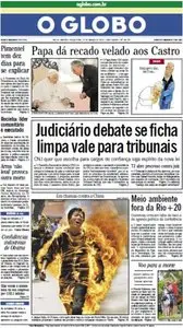 Jornal O Globo - 27 de março de 2012 - Terça 