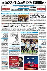 La Gazzetta del Mezzogiorno - 10.07.2014