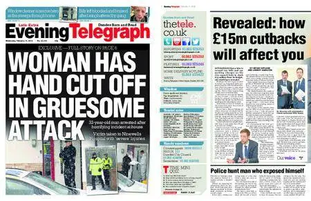 Evening Telegraph Late Edition – February 14, 2018