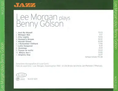 Lee Morgan - Lee Morgan Plays Benny Golson (2010) {Musica Jazz}