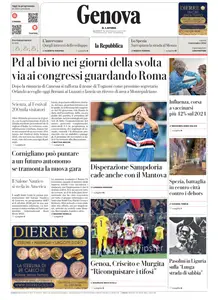 la Repubblica Genova - 3 Novembre 2025
