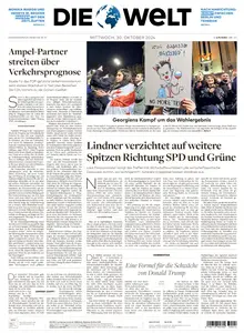 Die Welt - 30 Oktober 2024