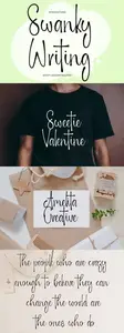 Swanky Writing - Script Handwriting Font