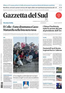 Gazzetta del Sud Messina - 31 Luglio 2025