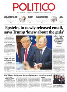 Politico - 13 November 2025