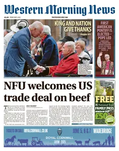 Western Morning News Devon - 9 May 2025