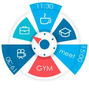Sectograph. Day & Time planner v5.38