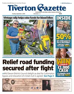 Tiverton Gazette - 3 September 2024