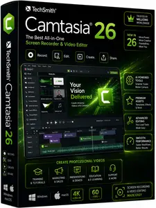 TechSmith Camtasia 26.1.4.18353 (x64) Multilingual