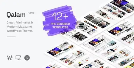 Qalam v2.3.0 - NewsPaper and Magazine WordPress Theme
