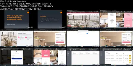 PHP with MySQL: Build Hotel Booking Management System