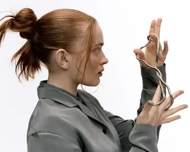 Sadie Sink by Arseny Jabiev for Glamour November 2025
