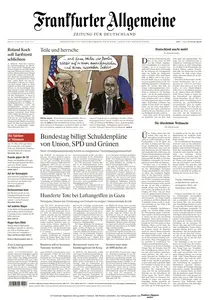 Frankfurter Allgemeine Zeitung  - 19 März 2025