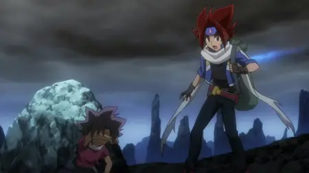 Beyblade Metal Fusion (2009 S04E20 The Ironclad Golem 2 R02