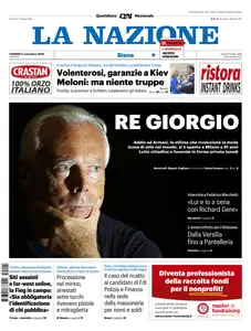 La Nazione Siena - 5 Settembre 2025