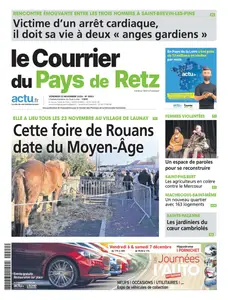 Le Courrier du Pays de Retz - 22 Novembre 2024