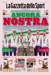 La Gazzetta dello Sport - 25 Novembre 2024