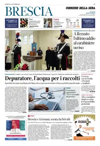 Corriere della Sera Brescia - 19 Ottobre 2025