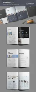 Business Plan Brochure Template 73LMHU6