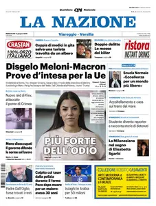 La Nazione Viareggio Versilia - 4 Giugno 2025