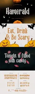 Hamerald - Seasonal Halloween Font