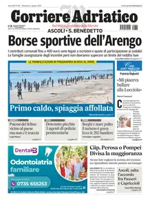 Corriere Adriatico Ascoli - 1 Giugno 2025