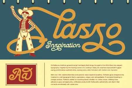 Creative Market - Dh Kellia - 7 Vintage Script Family - 291890605