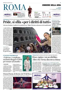 Corriere della Sera Roma - 15 Giugno 2025